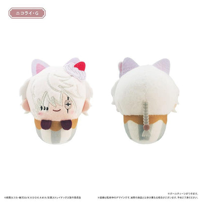 《文豪野犬》杯子蛋糕造型毛絨掛件 Vol.2【全套BOX／4個裝】
