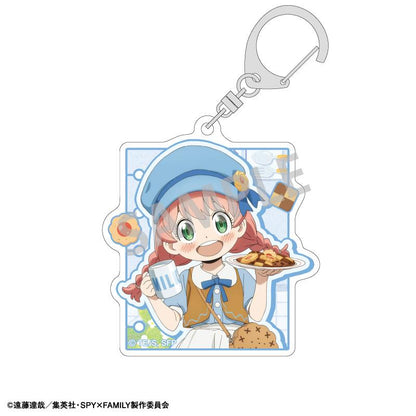 《間諜過家家》 隨機款亞克力鑰匙扣／美食主題 【BOX／6個裝】