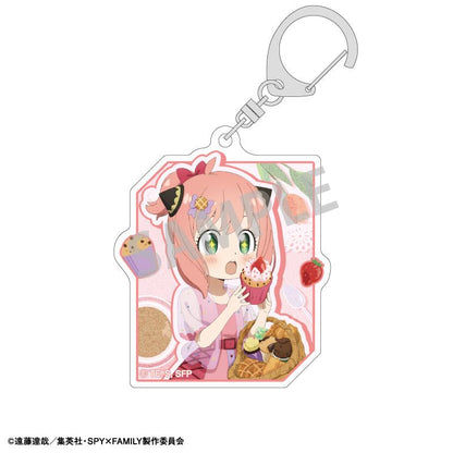 《間諜過家家》 隨機款亞克力鑰匙扣／美食主題 【BOX／6個裝】