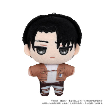 《進擊的巨人》毛絨公仔掛件 利威爾