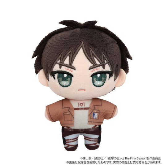 《進擊的巨人》毛絨公仔掛件 艾倫