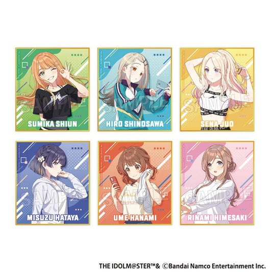 學園偶像大師 迷你色紙Vol.2（全6種）【BOX／6個裝】