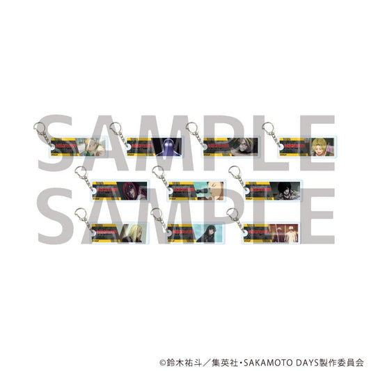 SAKAMOTO DAYS 亞克力鑰匙扣06/全套（共10種）（場景插畫）【全套/10個裝】