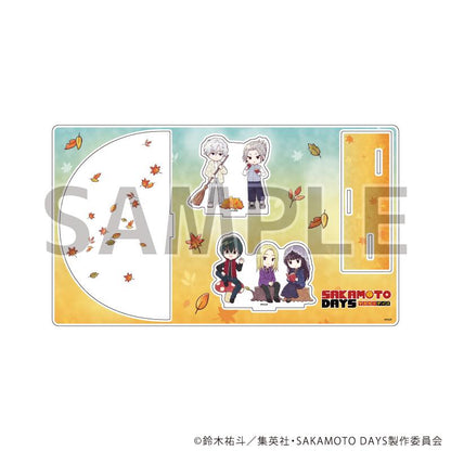 SAKAMOTO DAYS_高級亞克力立體場景板06/設計B 紅葉款（GraffArt插畫）