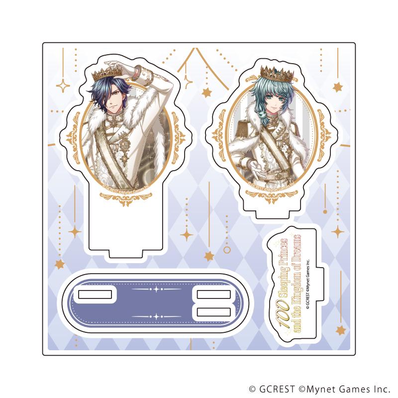《夢王國與沉睡的100王子》亞克力立牌 42/魯法斯&羅爾夫（官方插畫）
