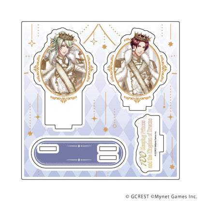 《夢王國與沉睡的100王子》亞克力立牌 39/天野&鹿江（官方插畫）