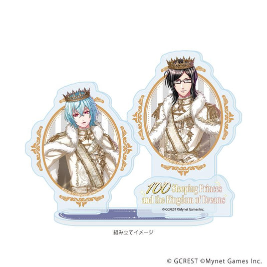 《夢王國與沉睡的100王子》亞克力立牌 36/Zero&Deneb（官方插畫）