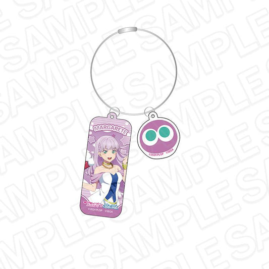 LoveLive! Superstar!!×《噗喲噗喲》_金屬絲鑰匙扣 維恩·瑪格麗特