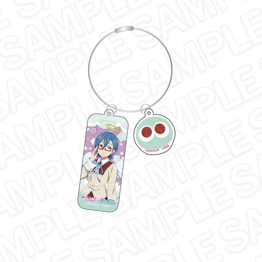 LoveLive! Superstar!!×《噗喲噗喲》_金屬絲鑰匙扣 若菜四季