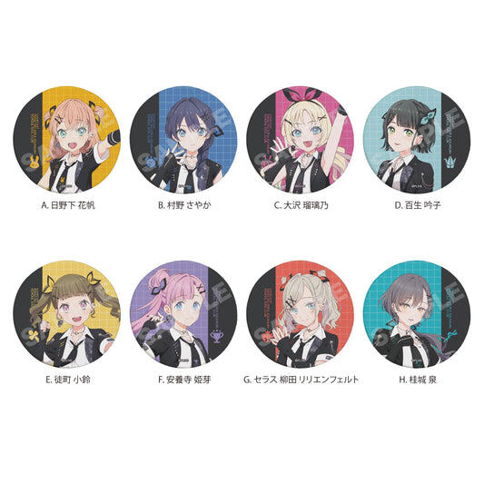 LoveLive!蓮之空女學院學園偶像社_IdoMe! ver. 皮質徽章 /A 【全套OPP／8個裝】