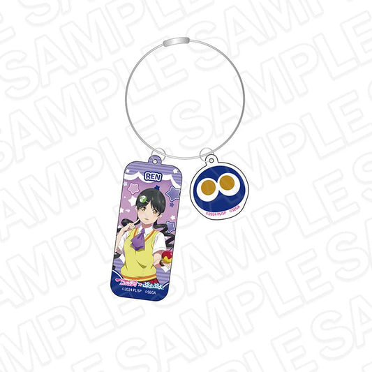 LoveLive! Superstar!!×《噗喲噗喲》_金屬絲鑰匙扣 葉月戀