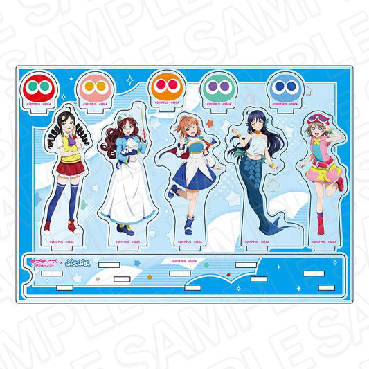 LoveLive! Sunshine!!×《噗喲噗喲》亞克力場景擺件 A