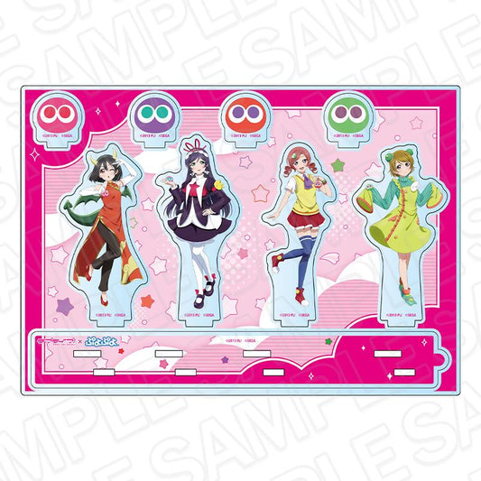 LoveLive!×《噗喲噗喲》_亞克力場景擺件 B