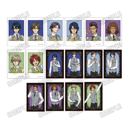 《新網球王子》全新繪製迷你照片卡收藏【酒店服務員ver.2】【全套BOX／8包入】