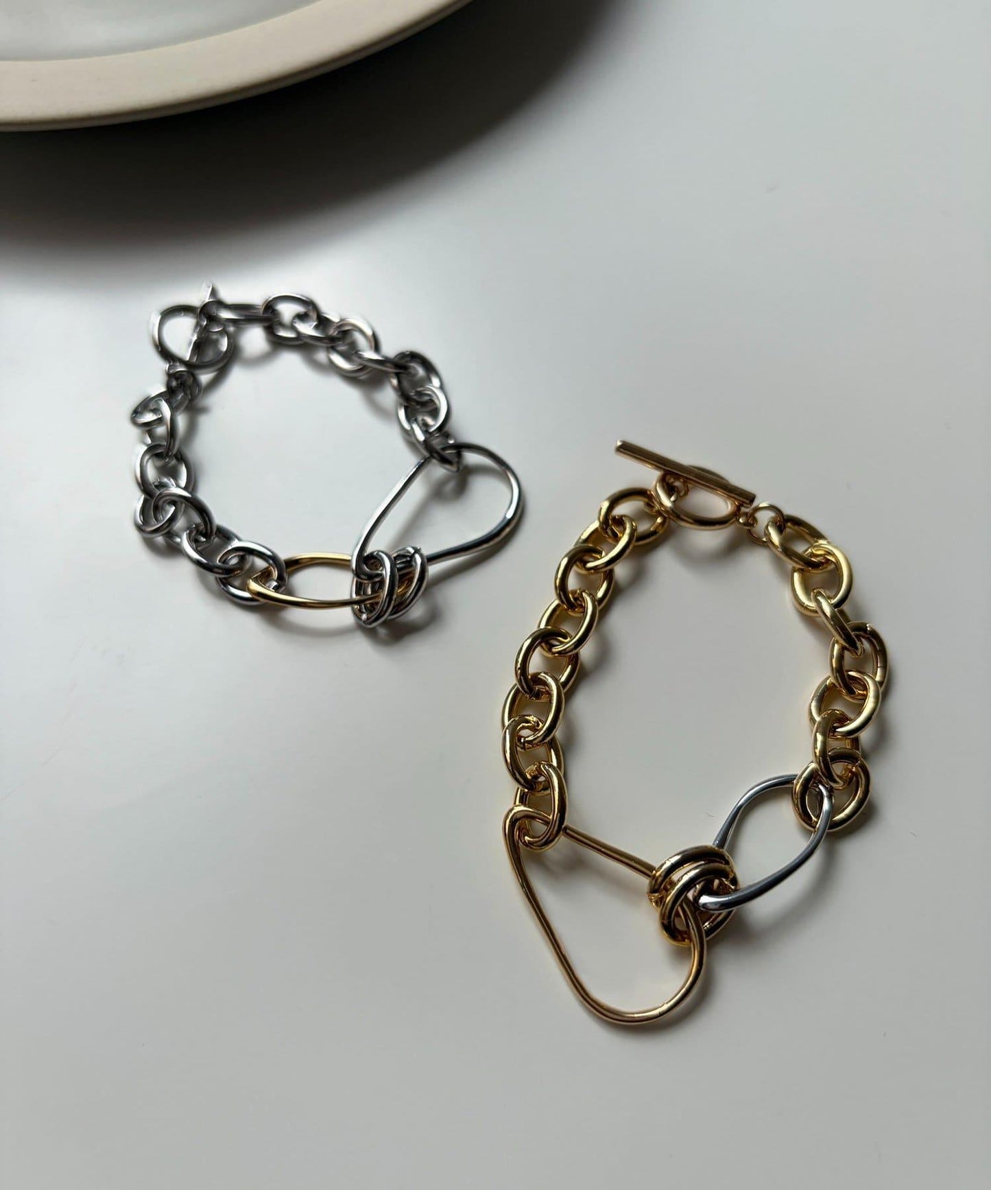 大小變形圈形手鍊