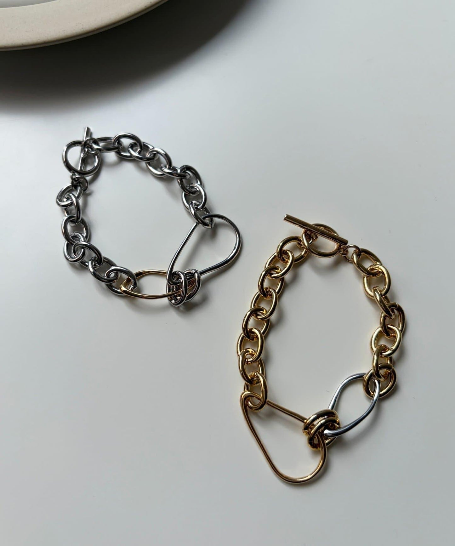 大小變形圈形手鍊