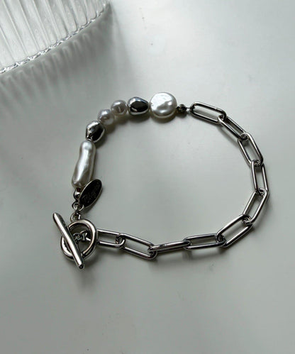 鏈條×變形珍珠手鍊