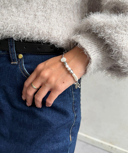 鏈條×變形珍珠手鍊