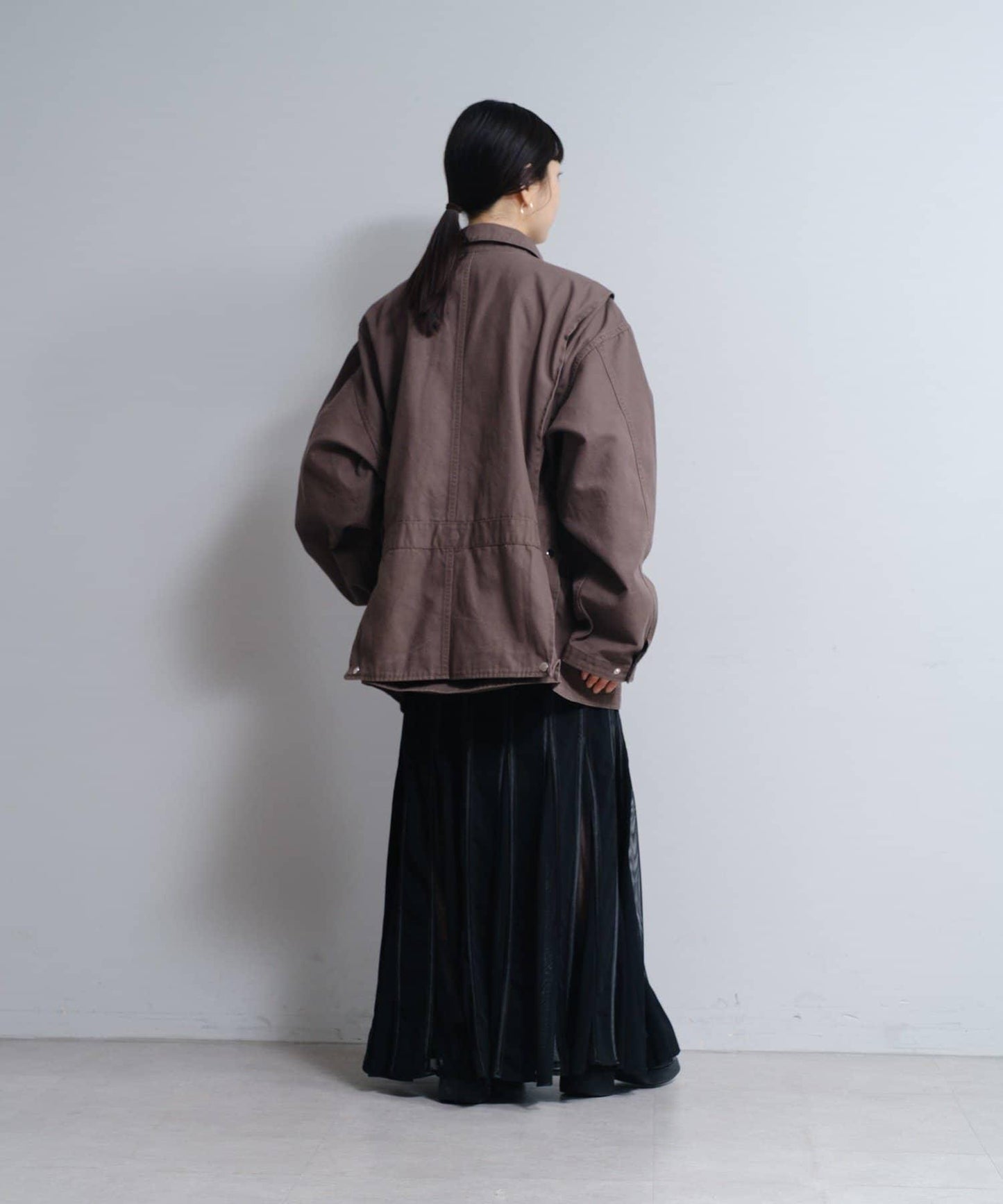 水洗可雙面穿狩獵夾克