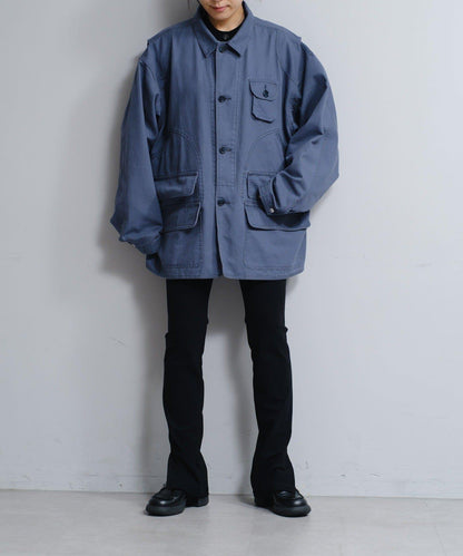 水洗可雙面穿狩獵夾克