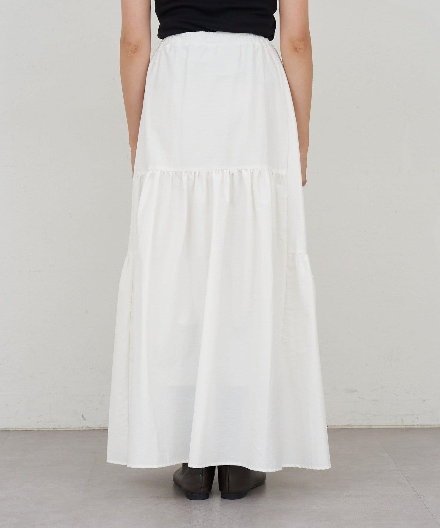 塔夫綢蓬鬆半身裙