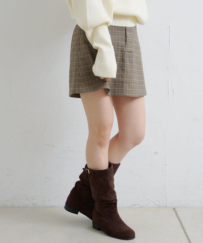 【Kastane】套裝格紋迷你裙
