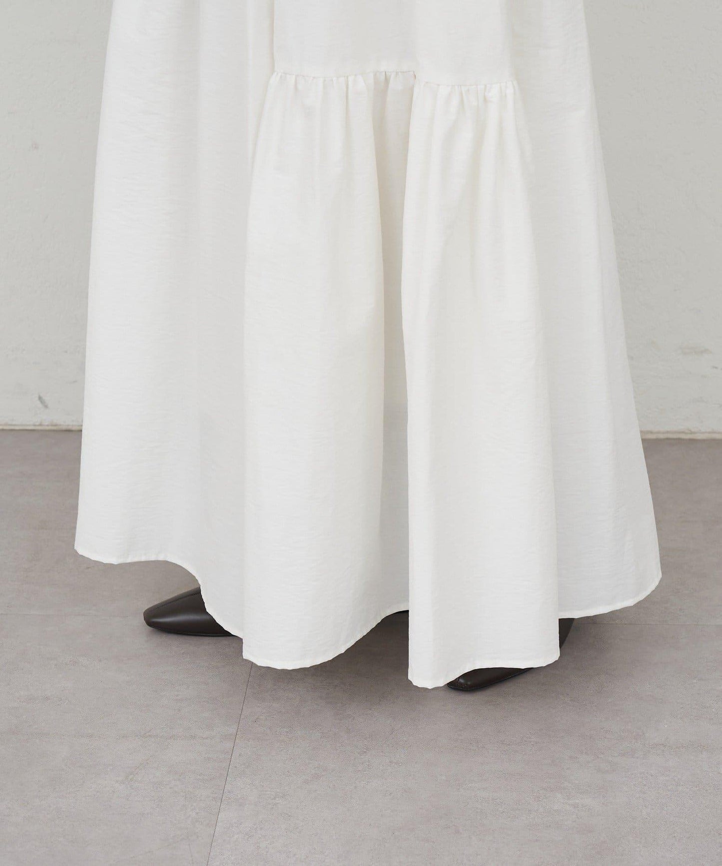 塔夫綢蓬鬆半身裙