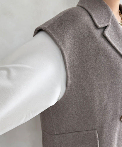 寬鬆版型夾克馬甲