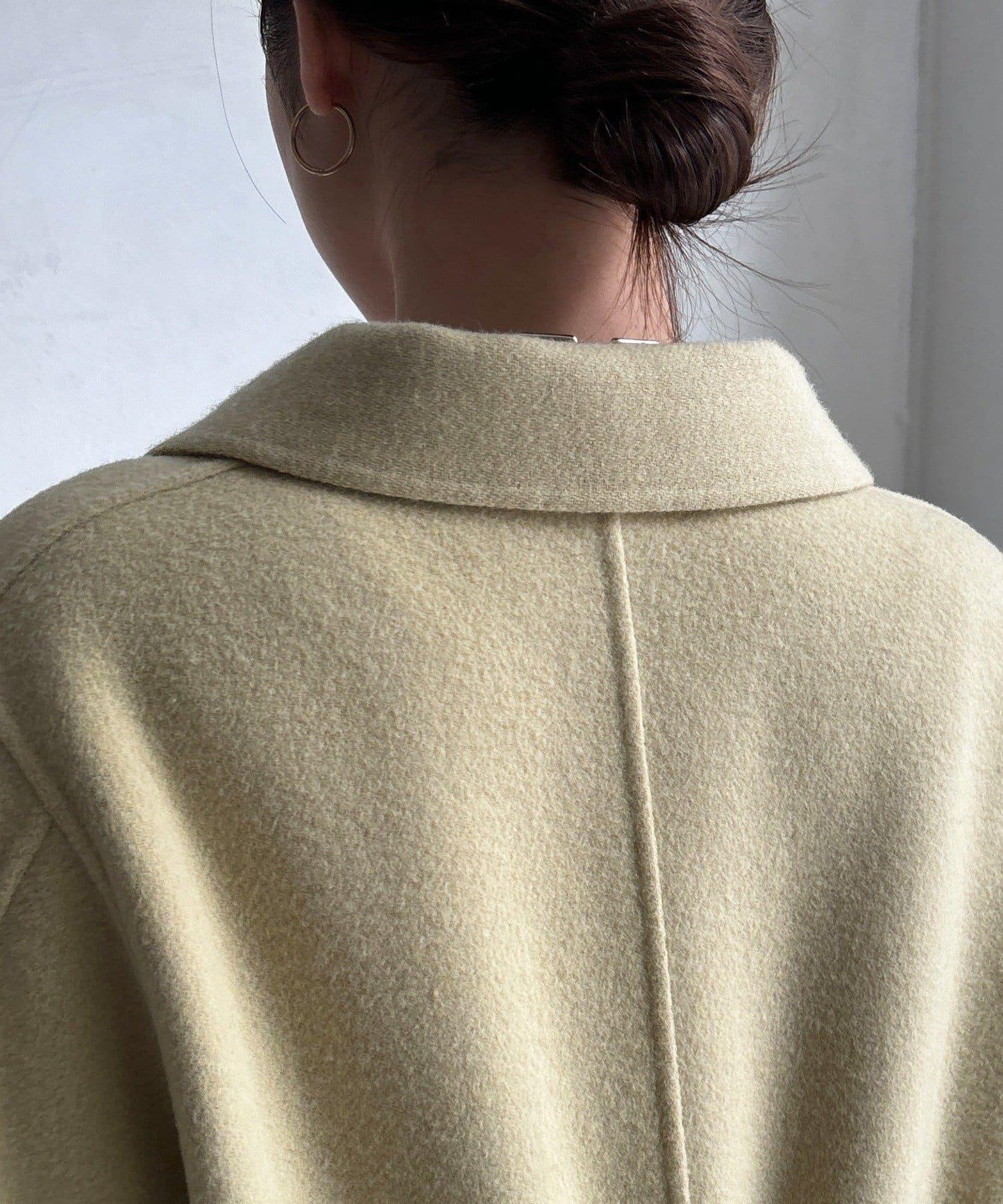 海狸絨長款大衣