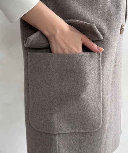 寬鬆版型夾克馬甲