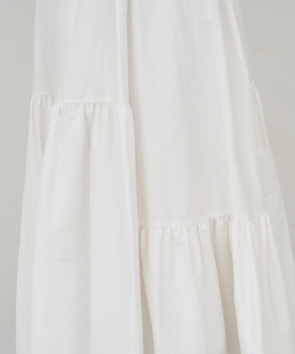 塔夫綢蓬鬆半身裙