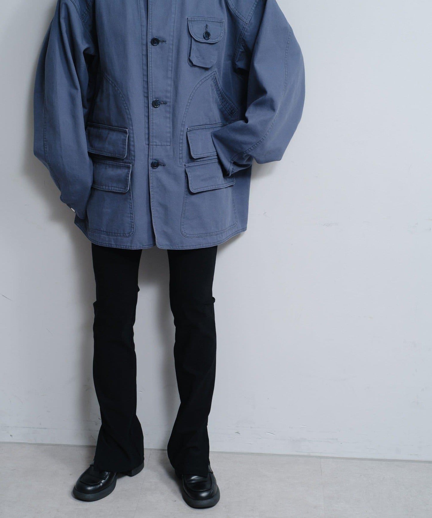 水洗可雙面穿狩獵夾克