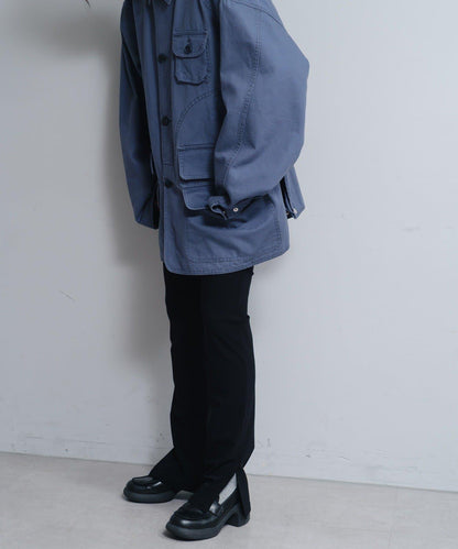 水洗可雙面穿狩獵夾克