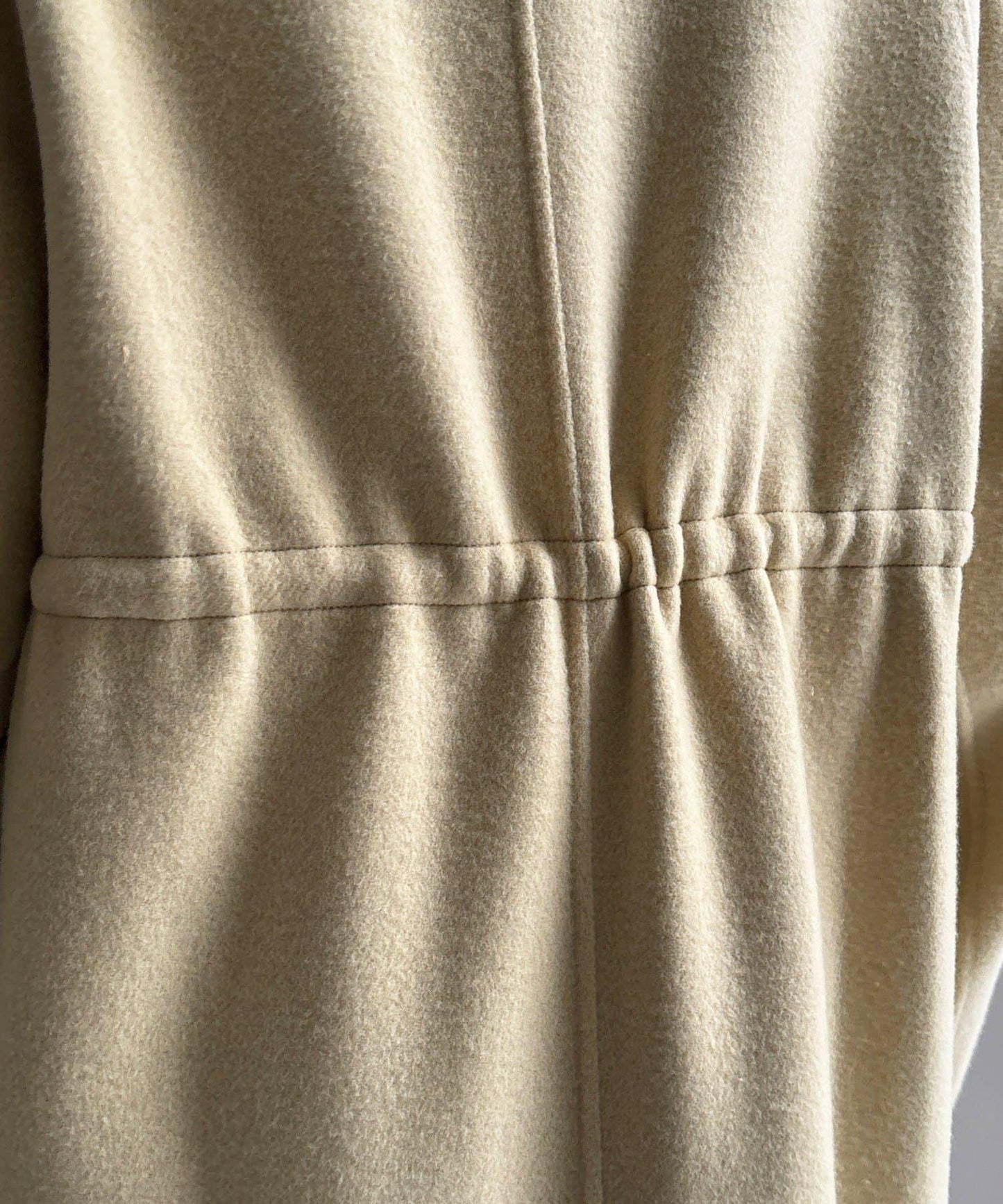 海狸絨長款大衣