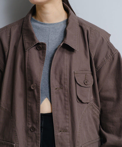 水洗可雙面穿狩獵夾克