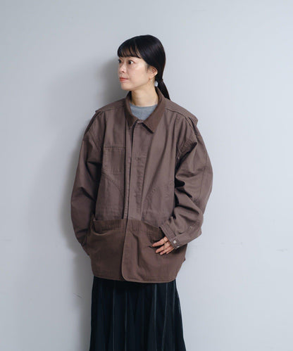 水洗可雙面穿狩獵夾克