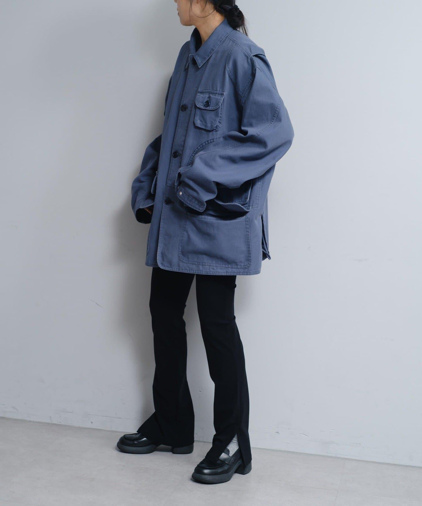 水洗可雙面穿狩獵夾克