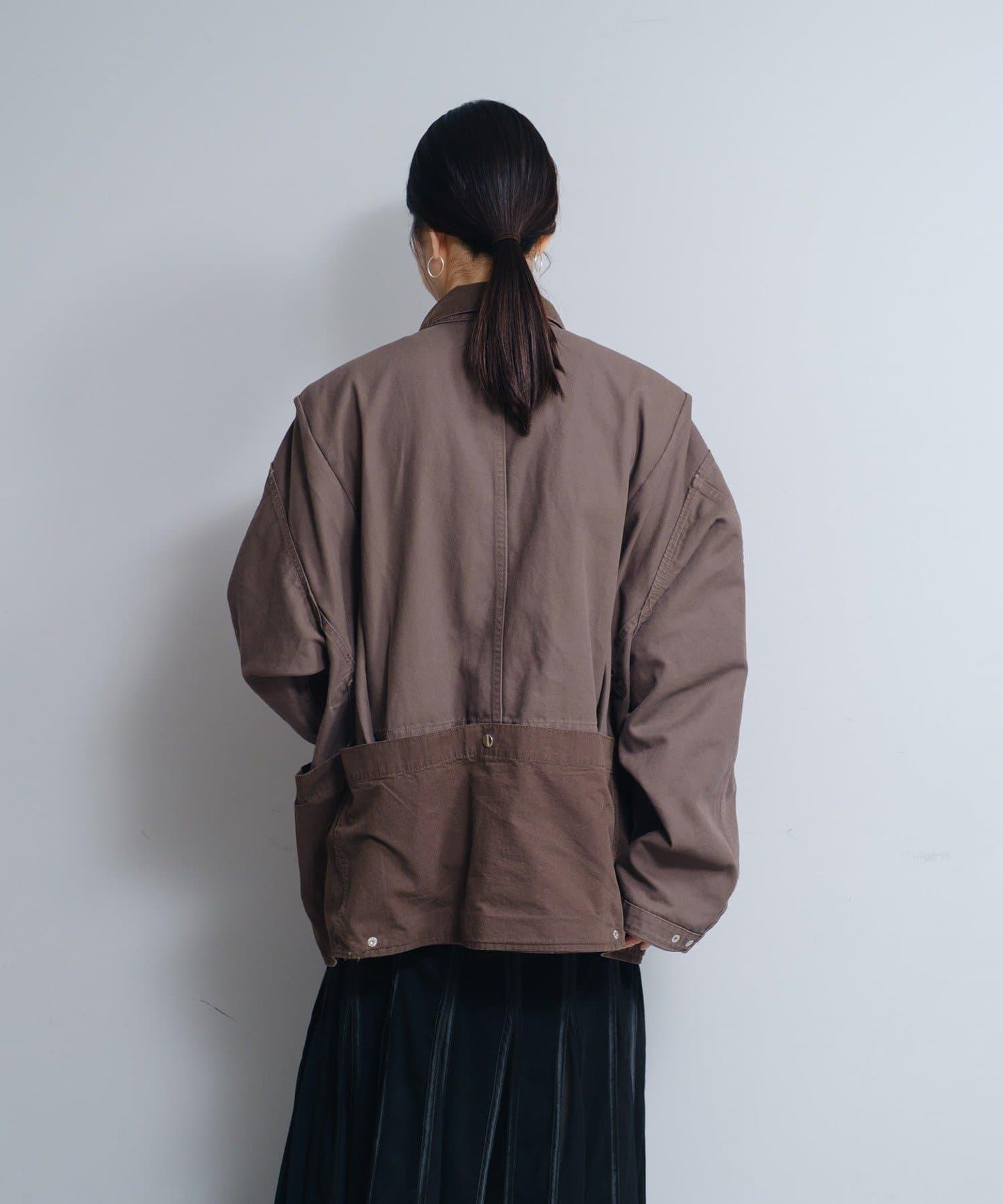 水洗可雙面穿狩獵夾克