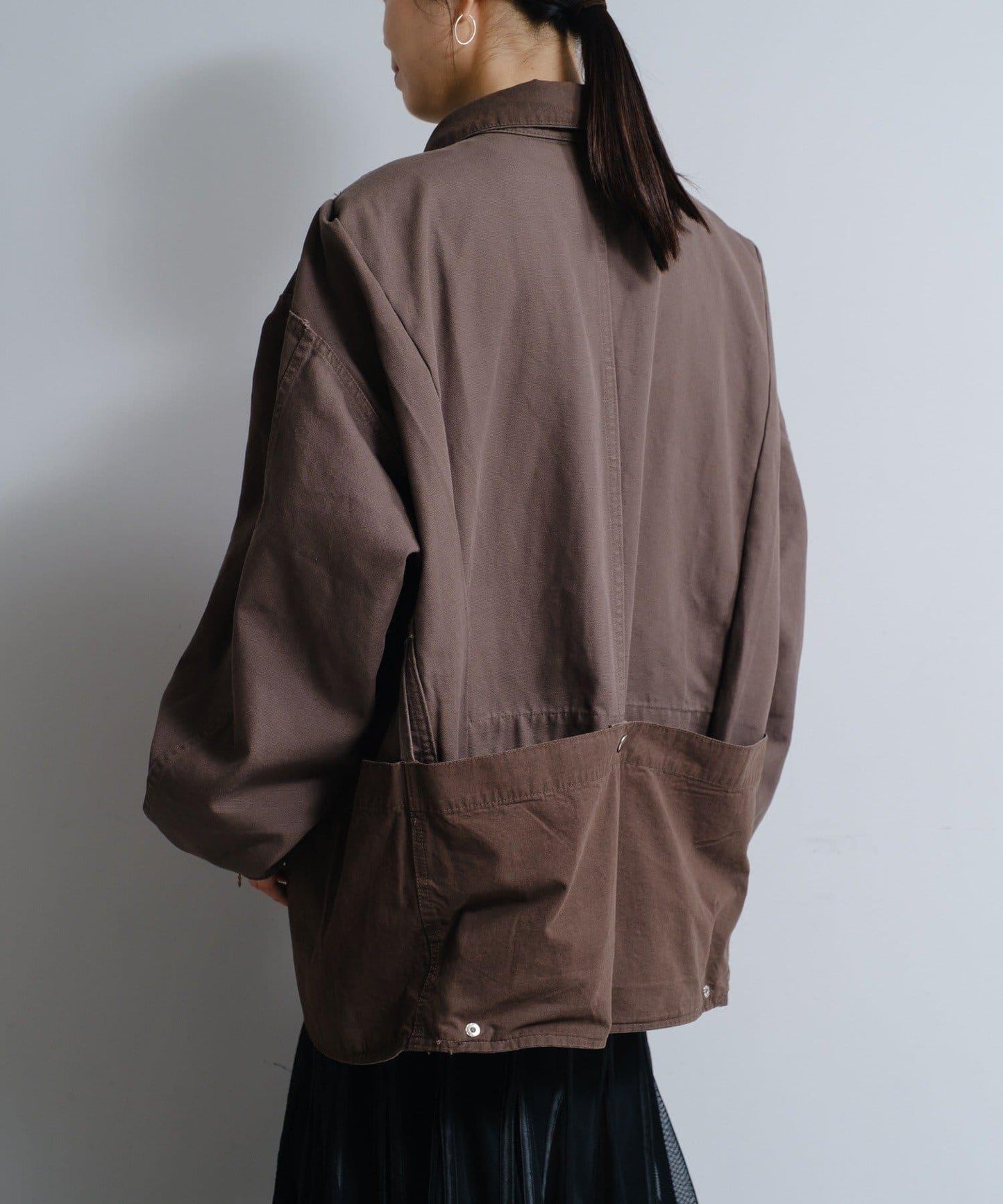 水洗可雙面穿狩獵夾克