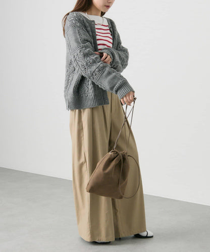 爆米花編織兩用針織衫