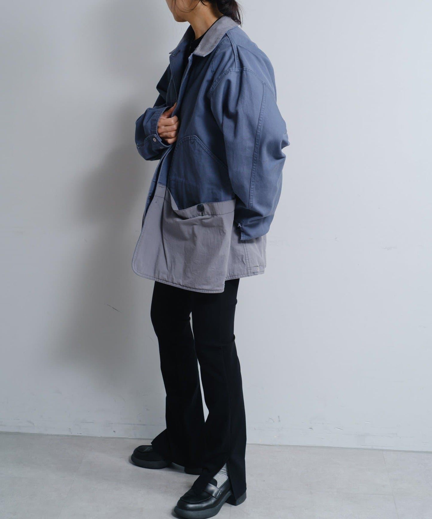 水洗可雙面穿狩獵夾克