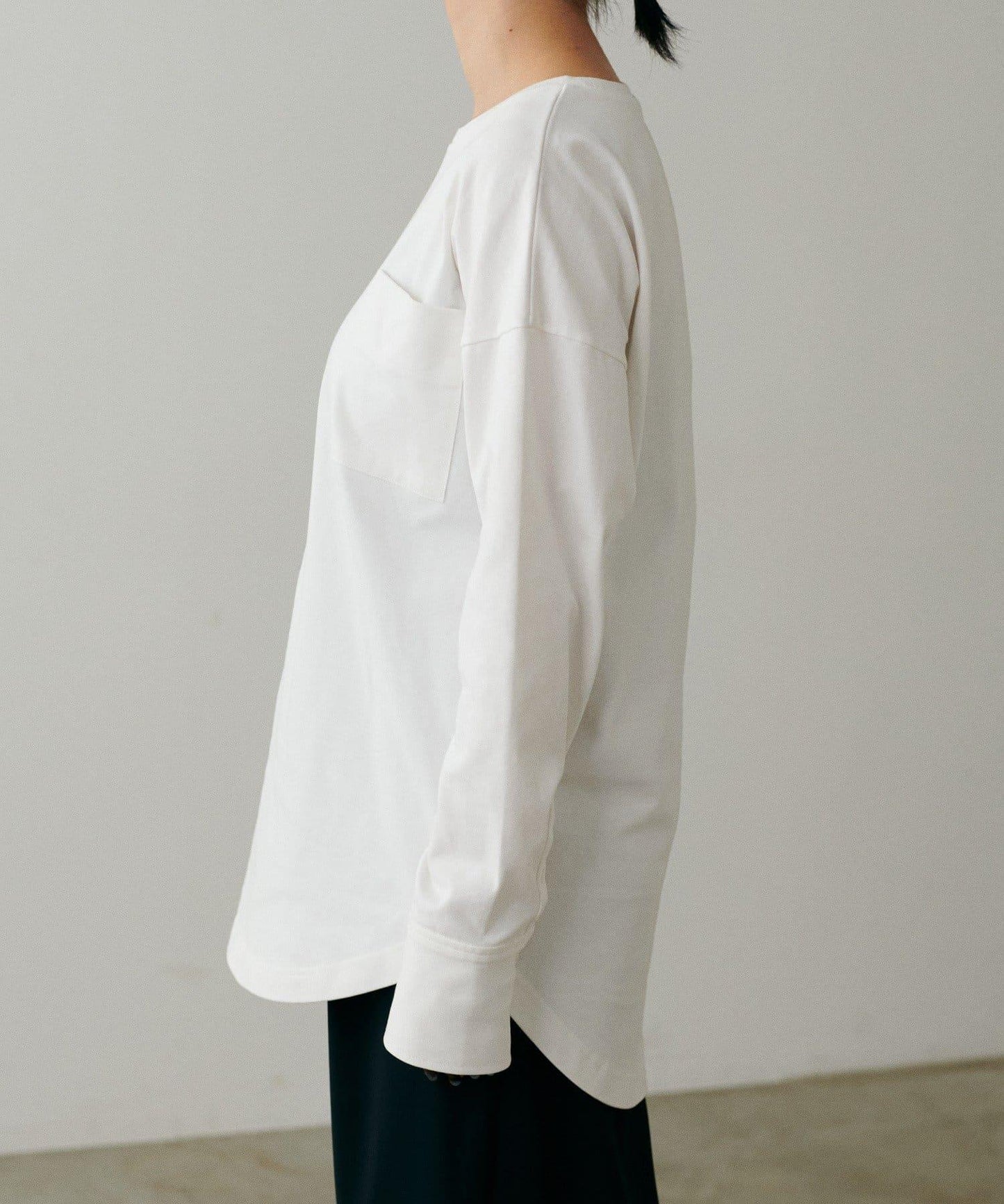 帶袖口針織套頭衫