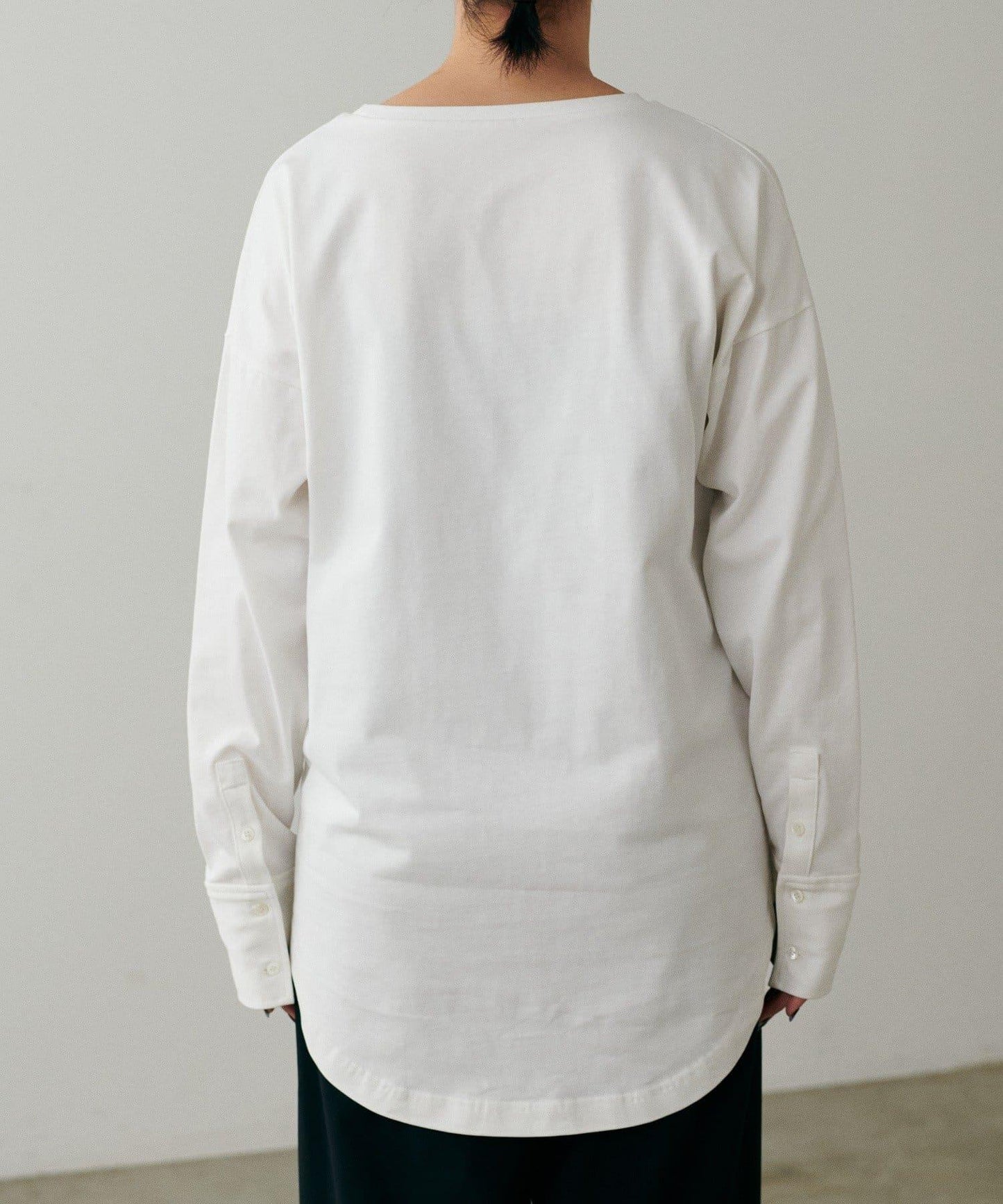 帶袖口針織套頭衫