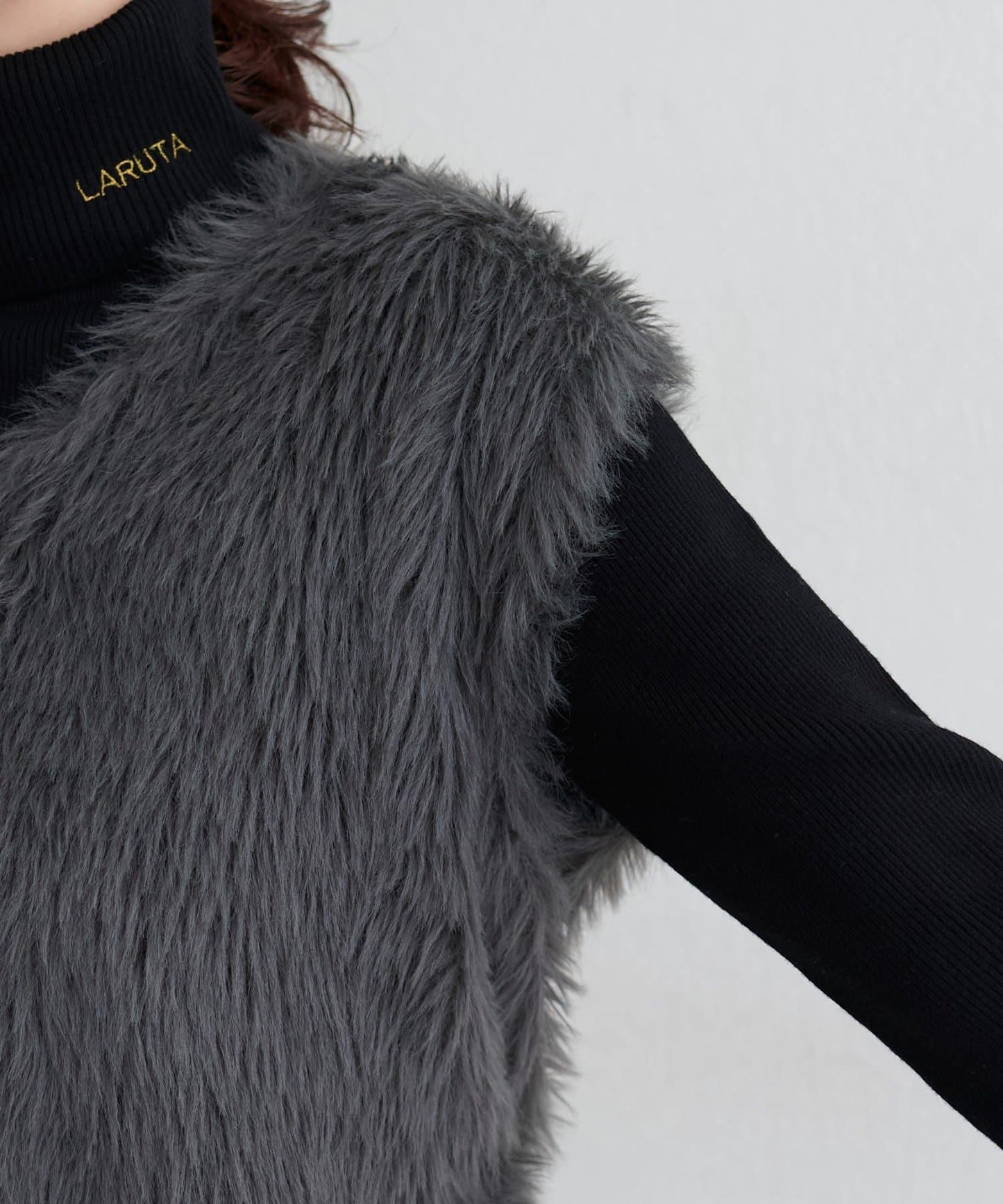 [Yurie企畫]前後兩穿羽毛馬甲