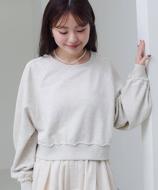 【Kastane】水鑽裝飾衛衣