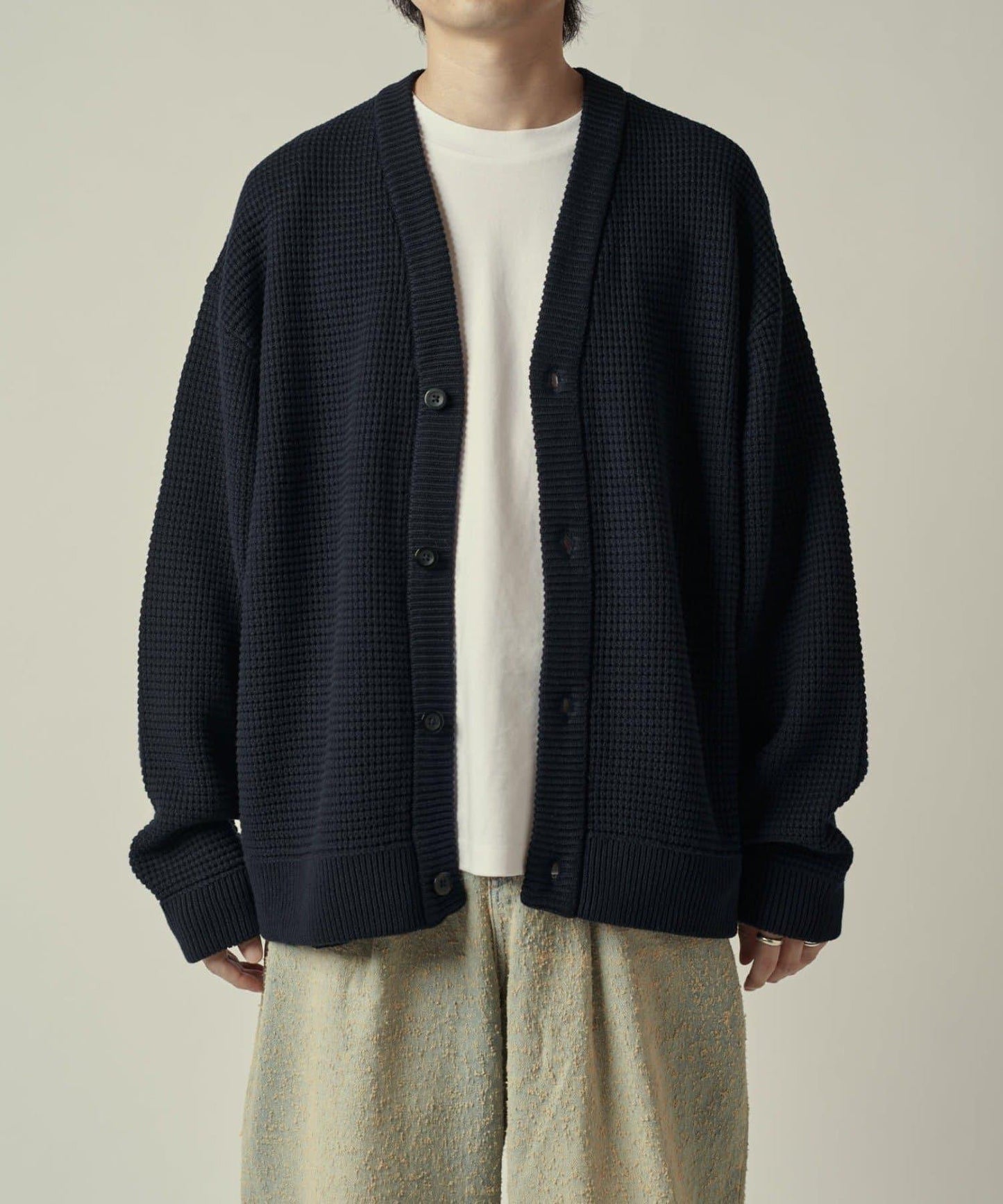 重磅華夫格開衫