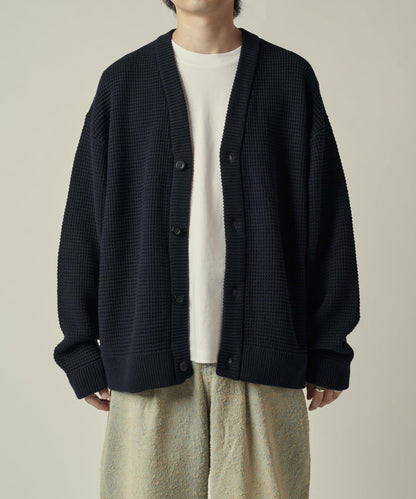 重磅華夫格開衫