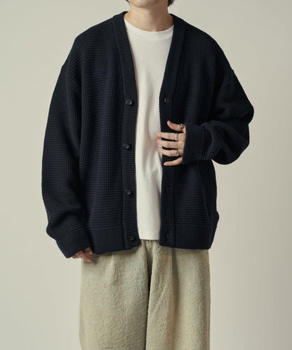 重磅華夫格開衫