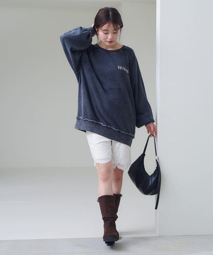 【Kastane】水鑽裝飾衛衣