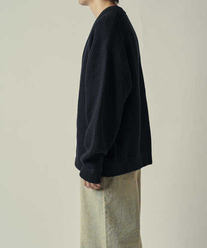 重磅華夫格開衫